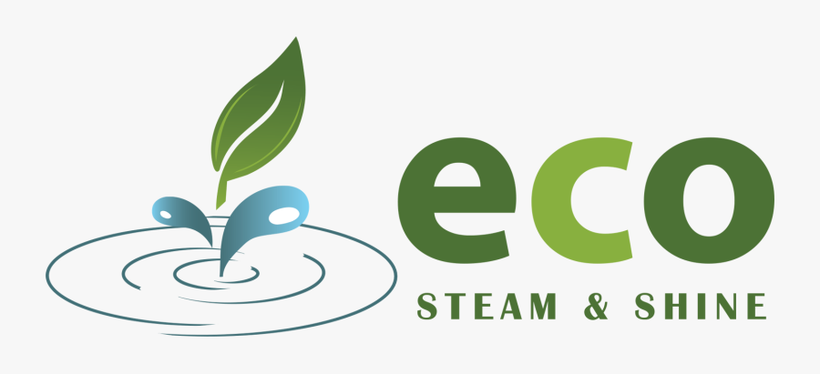 Eco Water Car Wash Logo, Transparent Clipart