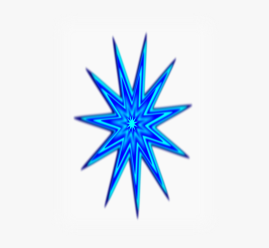 Estrella - Triangle, Transparent Clipart