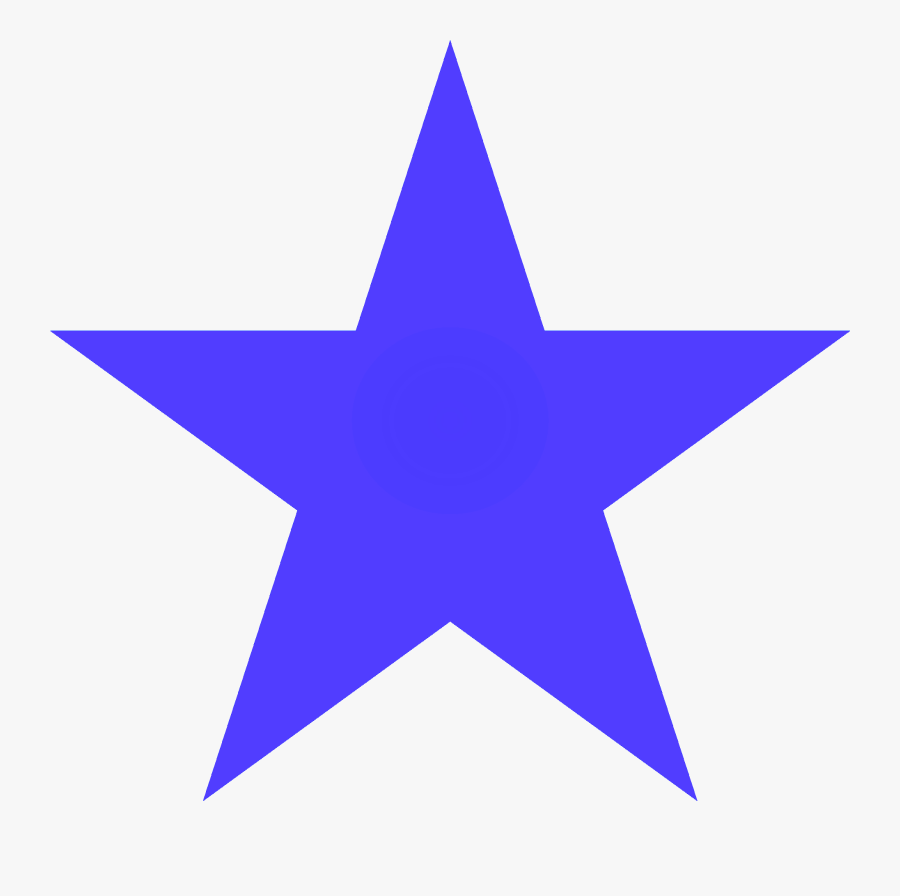 Estrellas Azul Png Purple Star - Transparent Background White Star Png, Transparent Clipart