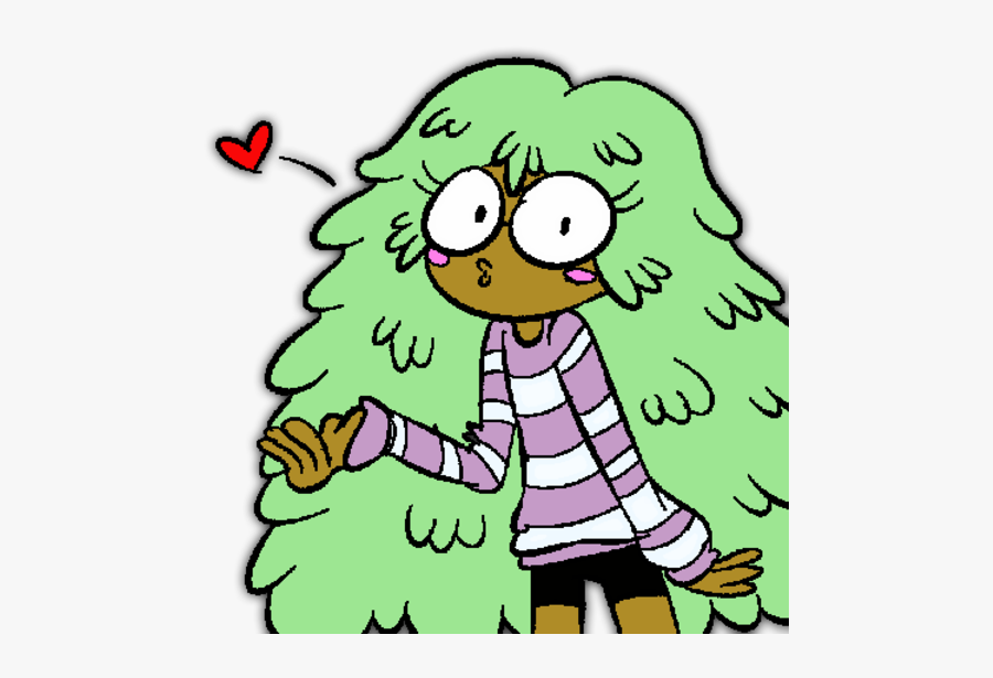 Green Clip Art Leaf Cartoon Organism Tree Fictional - Star Vs The Forces Of Evil Best Girl, Transparent Clipart
