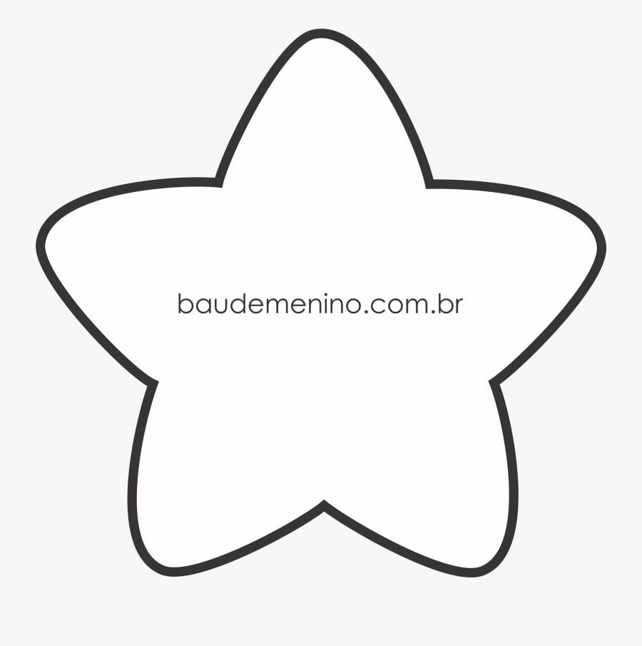 Clip Art Resultado De Imagem Para - Molde De Estrella Para Imprimir, Transparent Clipart