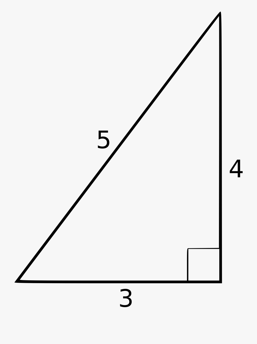 Quia Right Triangle 3 4 5 , Free Transparent Clipart ClipartKey