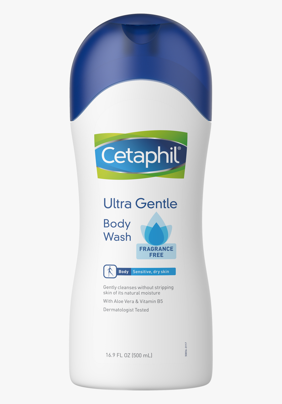 Cetaphil Ultra Gentle Body Wash, Transparent Clipart