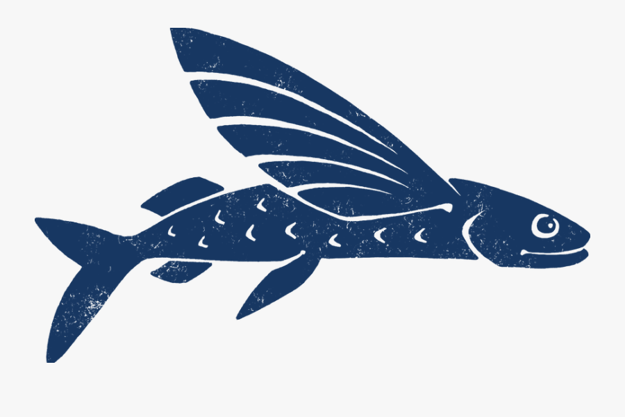 Finn The Flying Fish Fish, Animals, Ducks, Rooster, - Flying Fish Clip Art, Transparent Clipart