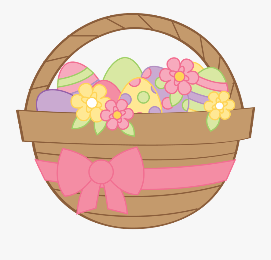 Basket Egg Easter Bunny Png File Hd Clipart - Pastel Easter Egg Sticker Transparent, Transparent Clipart