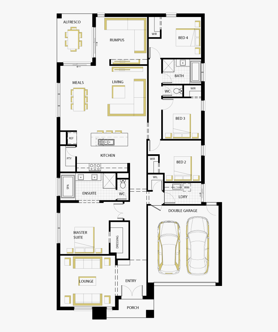 Clip Art Carlisle Homes Indiana Home - Indiana Carlisle Homes Floor Plans, Transparent Clipart