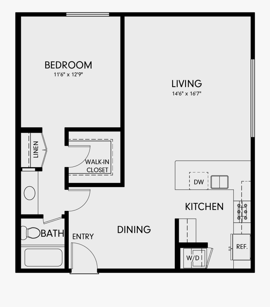 Floor Plan, Transparent Clipart