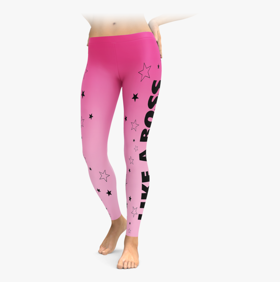 Transparent Pink Star Png - Tights, Transparent Clipart