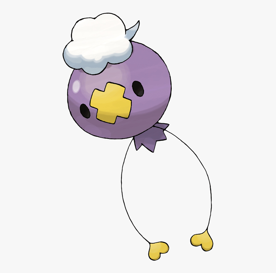 Pokemon Drifloon, Transparent Clipart