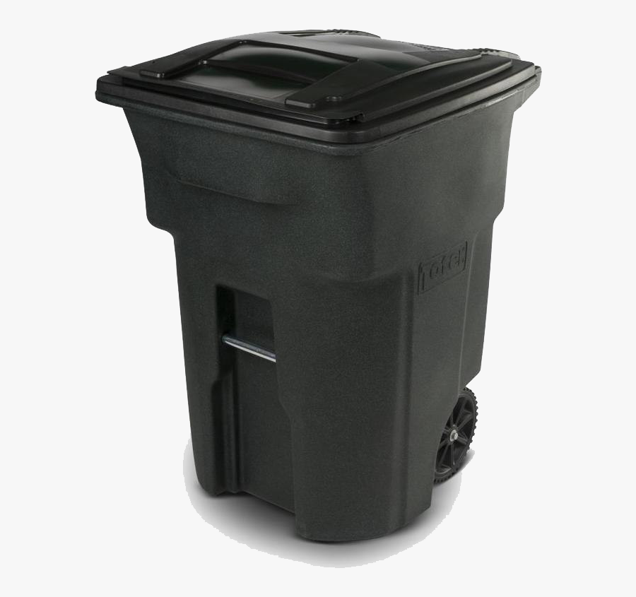 Black Trash Can Transparent File - Black Trash Can, Transparent Clipart