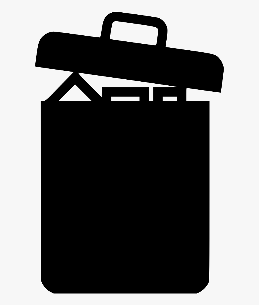 Trash Bin - Briefcase, Transparent Clipart