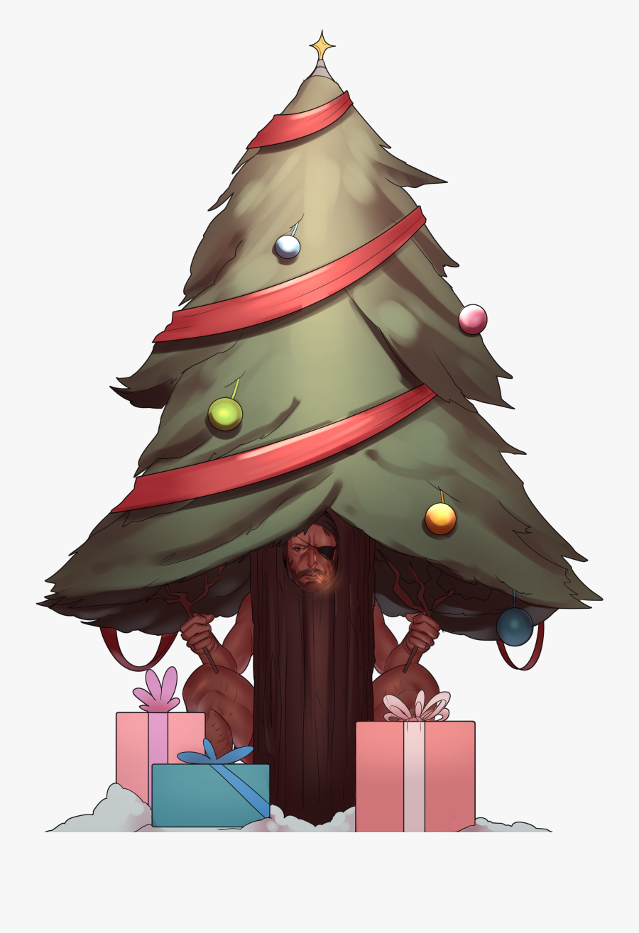 Original) Loading Big Boss - Christmas Tree, Transparent Clipart