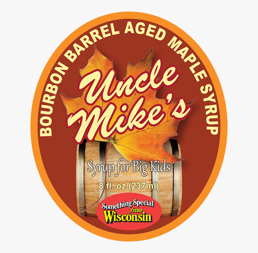 Clip Art Barrel Aged Labels Maple - Tan, Transparent Clipart