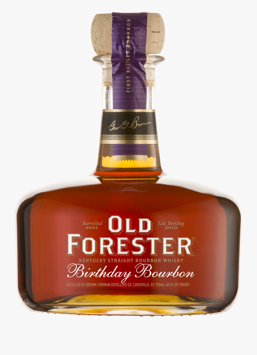 2013 Birthday Bourbon - Old Forester Birthday 2016, Transparent Clipart