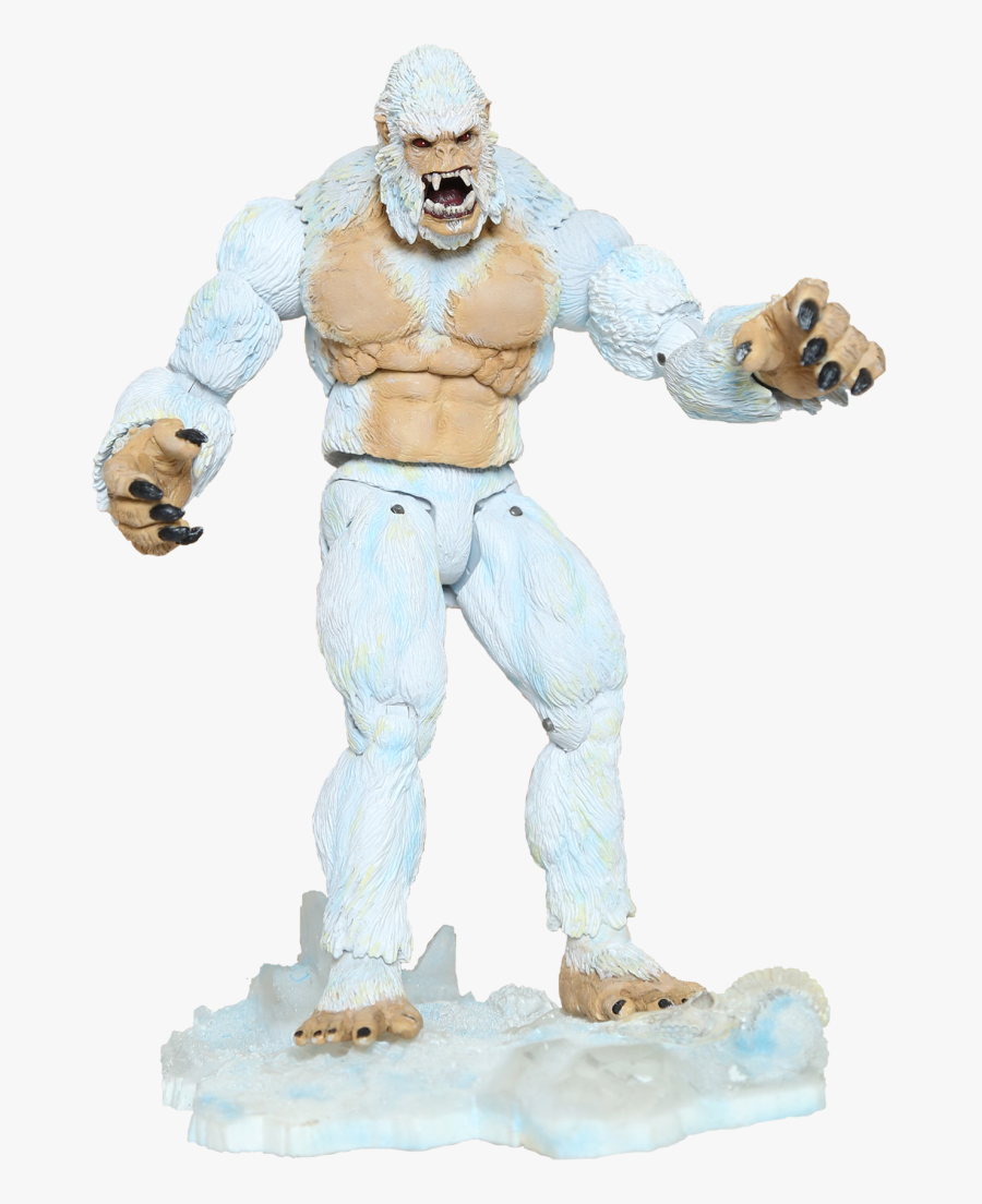 The Legendary Dzu-teh Or Yeti, Abominable Snowman Of - Yeti Action Figure, Transparent Clipart