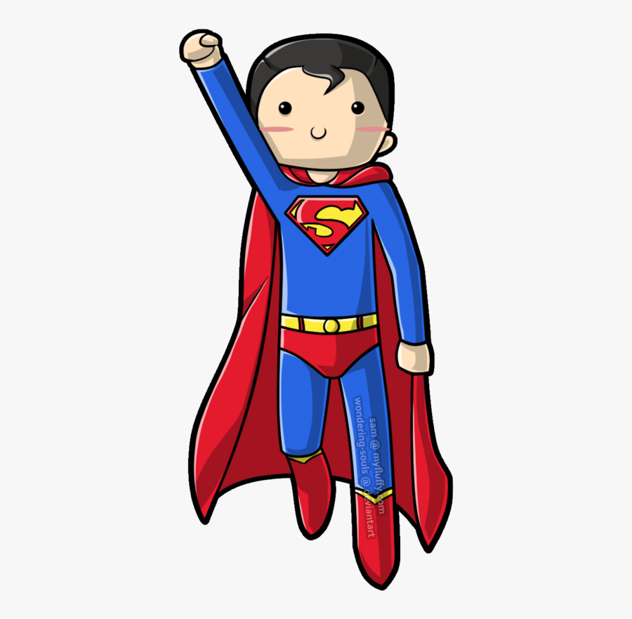 Superman Clipart, Transparent Clipart
