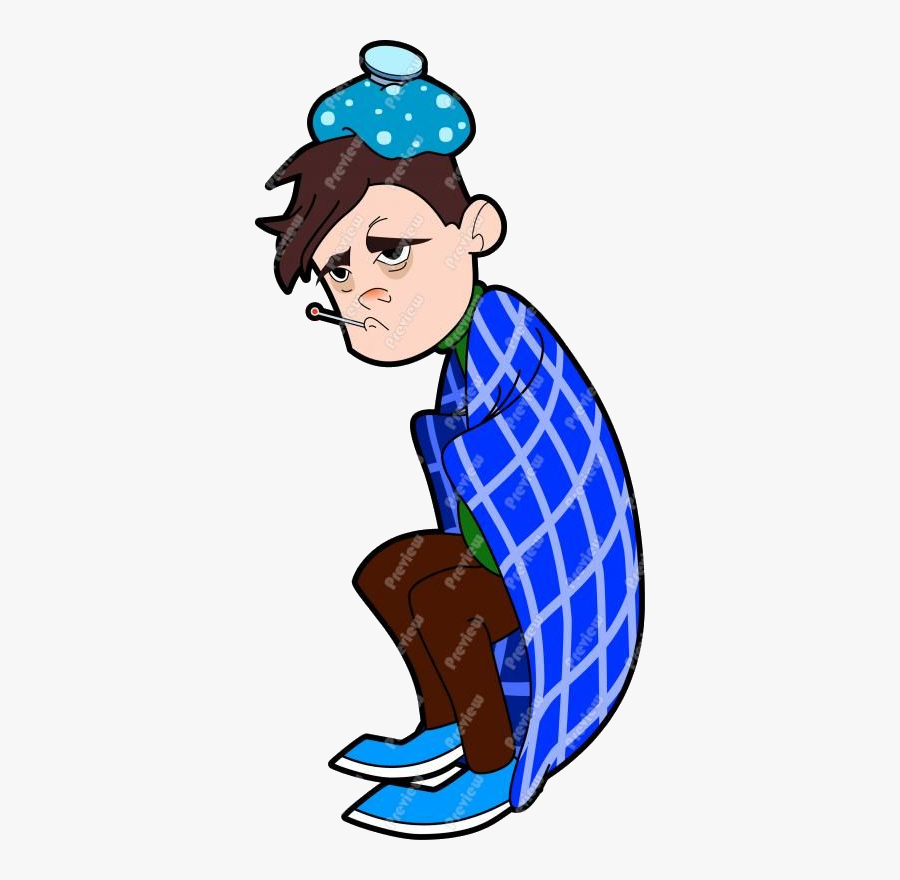 Sick Person The Best Free Clipart Images From Transparent - Sickly Child Clipart, Transparent Clipart