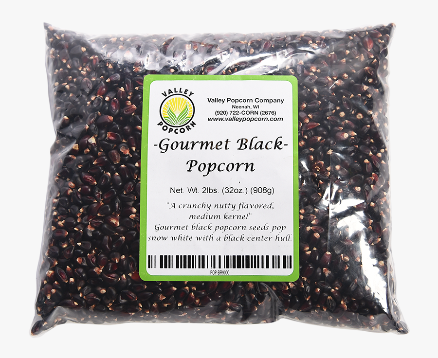 Black Popcorn Seeds, Transparent Clipart