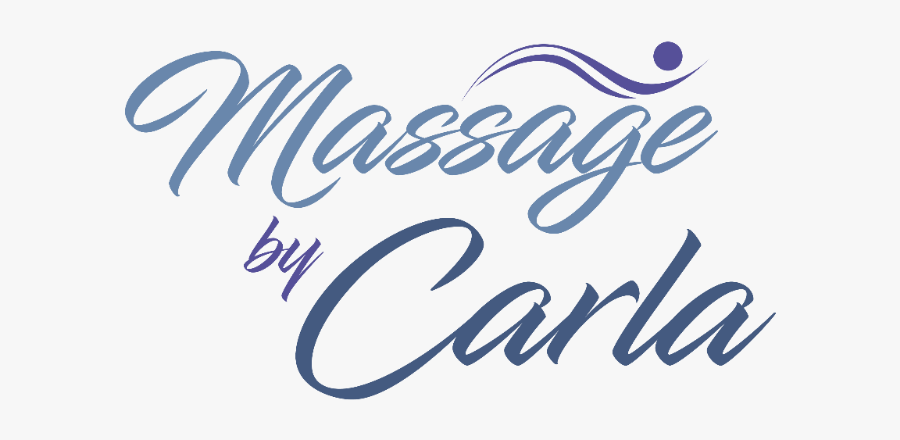 358 Massage By Carla V6b - Calligraphy, Transparent Clipart