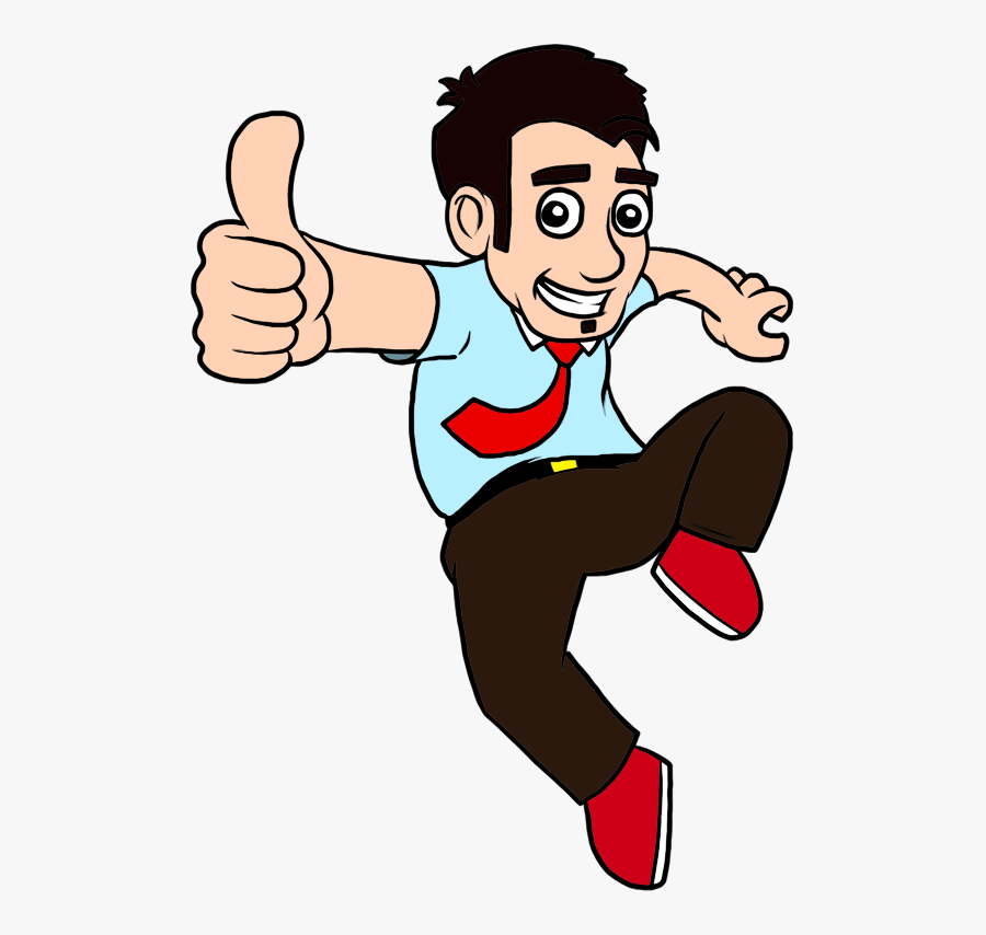 Enthusiastic Business Man - Clipart Enthusiastic Child, Transparent Clipart