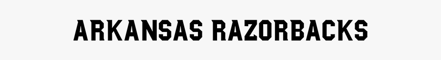 Arkansas Razorbacks - Parallel, Transparent Clipart