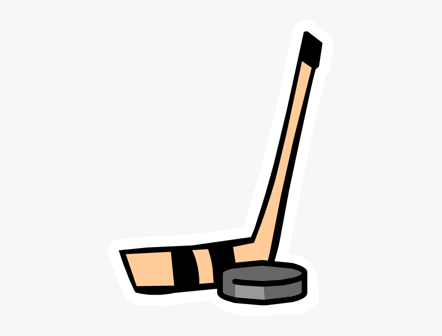 Simple Cartoon Hockey Stick , Free Transparent Clipart - ClipartKey.