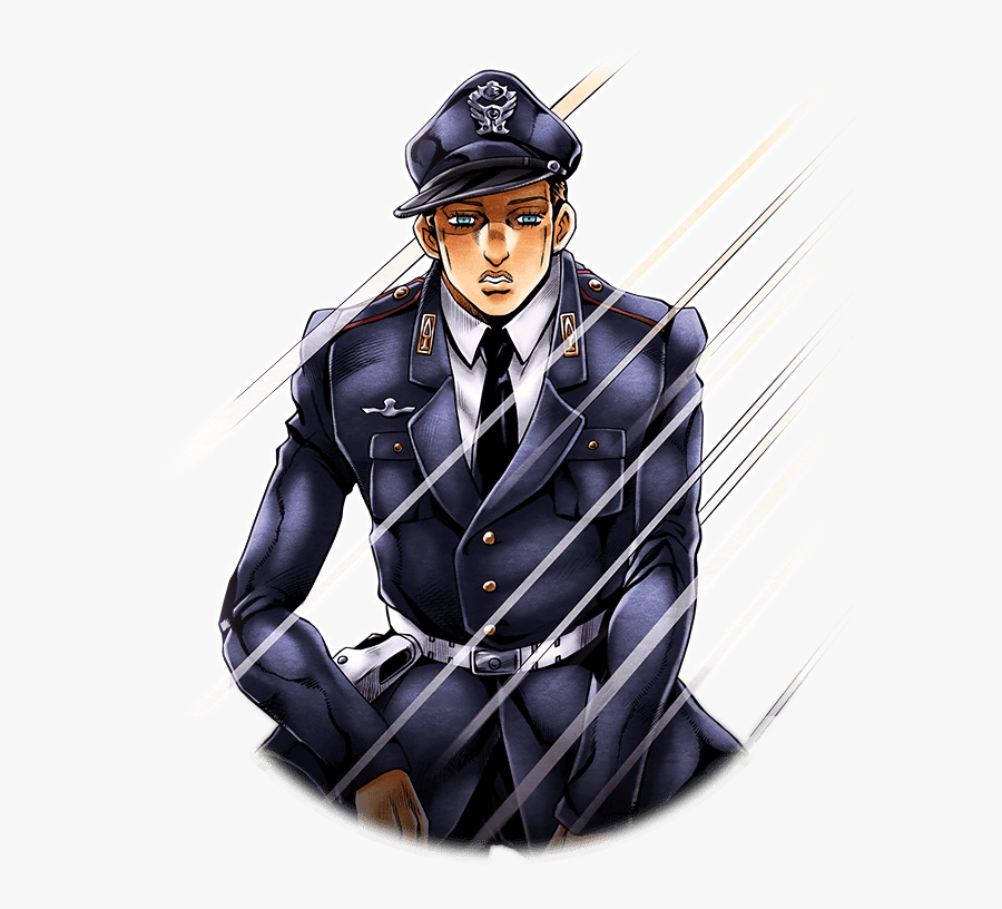 Unit Abbacchio"s Co-op Police Officer - Abbacchio Police Png, Transparent Clipart