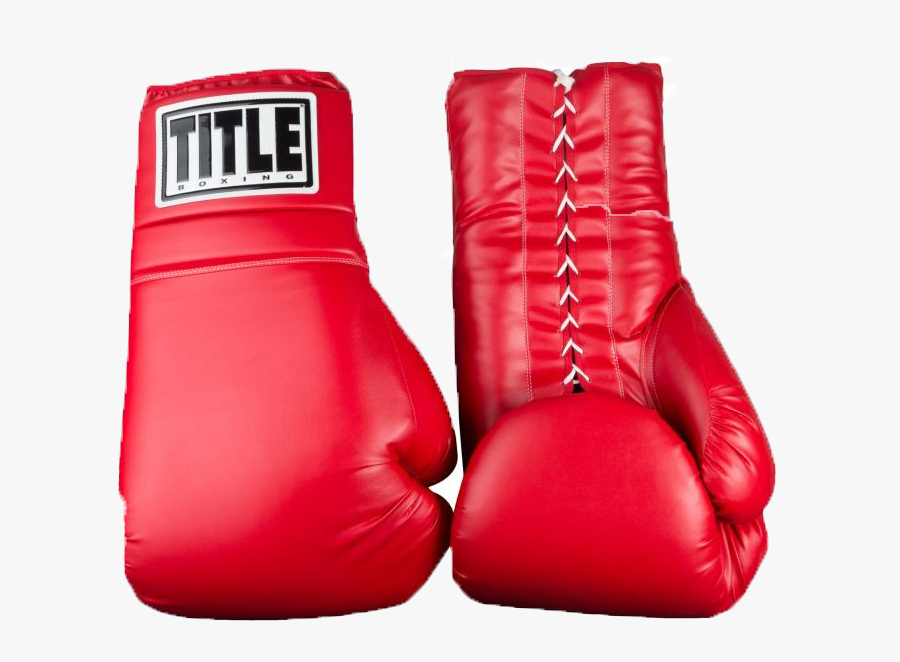 Boxing Gloves Png Free Image Download - Red Title Boxing Glove, Transparent Clipart