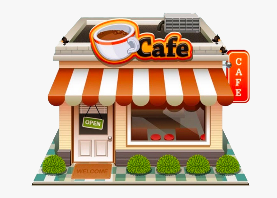 Cafe2 - Coffee Shop Clipart Png, Transparent Clipart