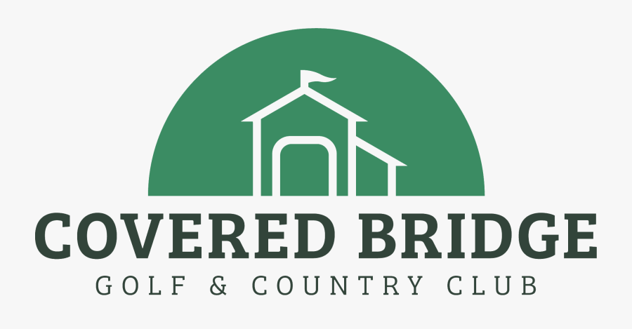 Golf Country Club Logo - Covered Bridge Golf And Country Club Logo, Transparent Clipart