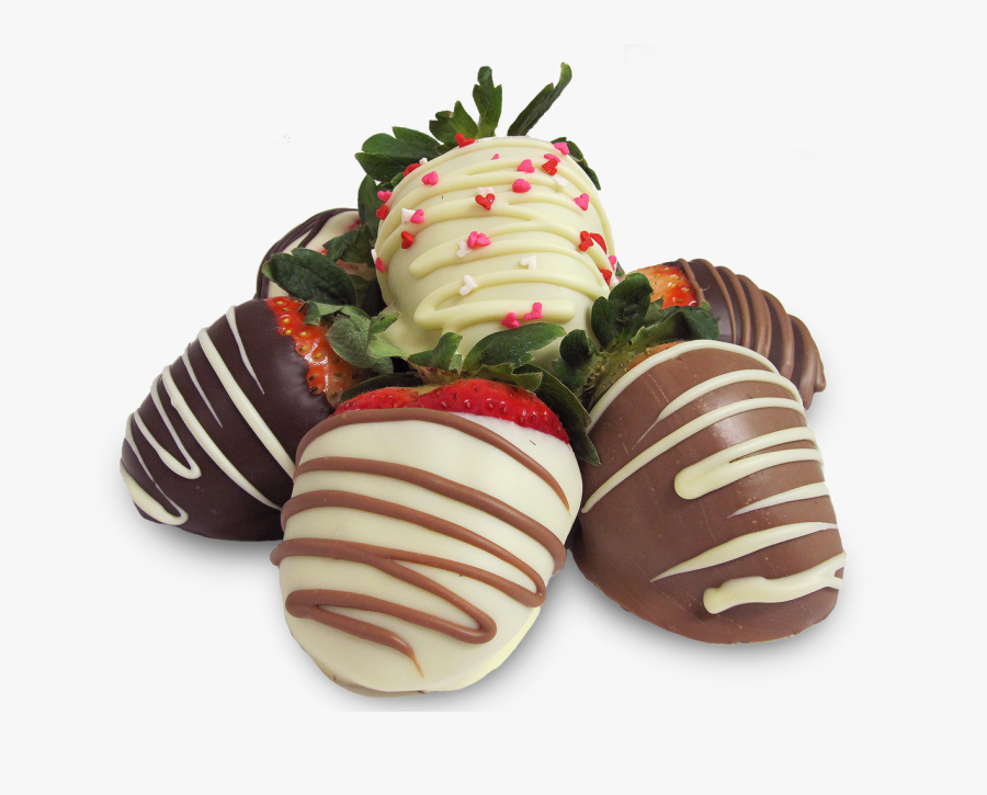 Chocolate Covered Strawberries Png, Transparent Clipart