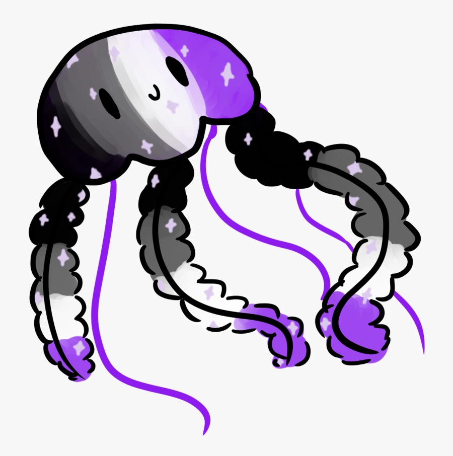 Asexual Jellyfish, Transparent Clipart