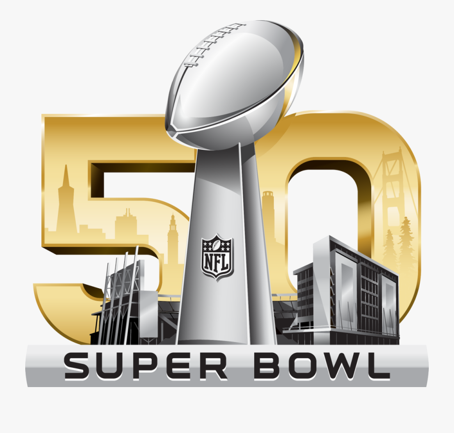 Transparent Lombardi Trophy Png - Nfl Super Bowl 50, Transparent Clipart