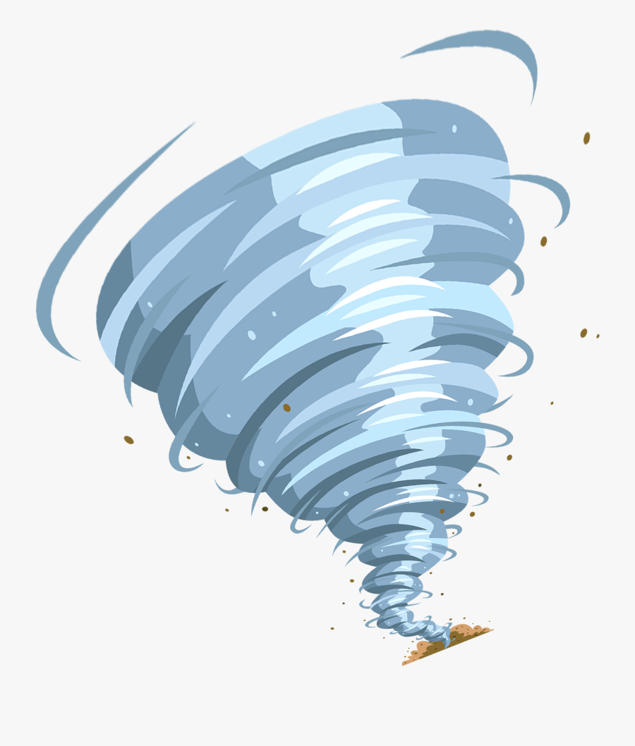 Clip Art Cartoon Tornado - Cartoon Whirlwind, Transparent Clipart