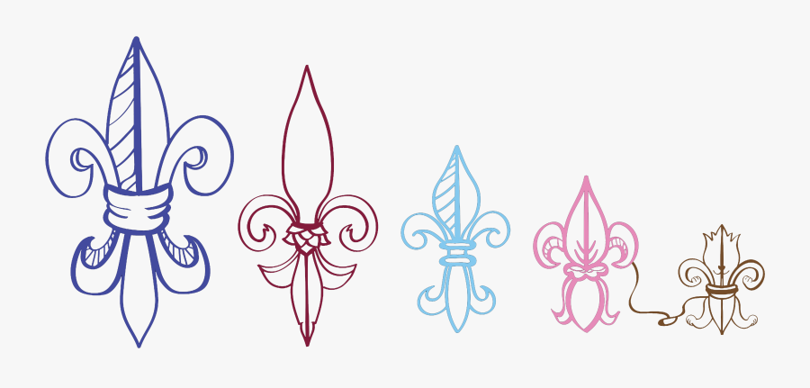 Clip Art Kids Line Fleur, Transparent Clipart