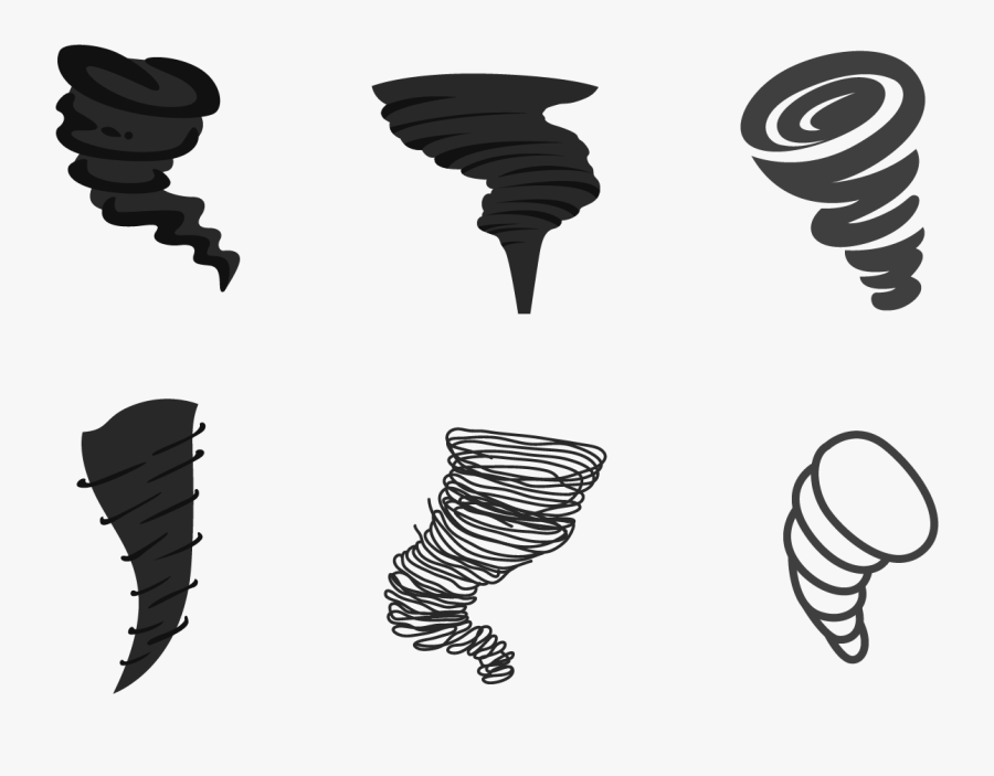 Euclidean Vector Tornado Icon - Tornado Icon, Transparent Clipart