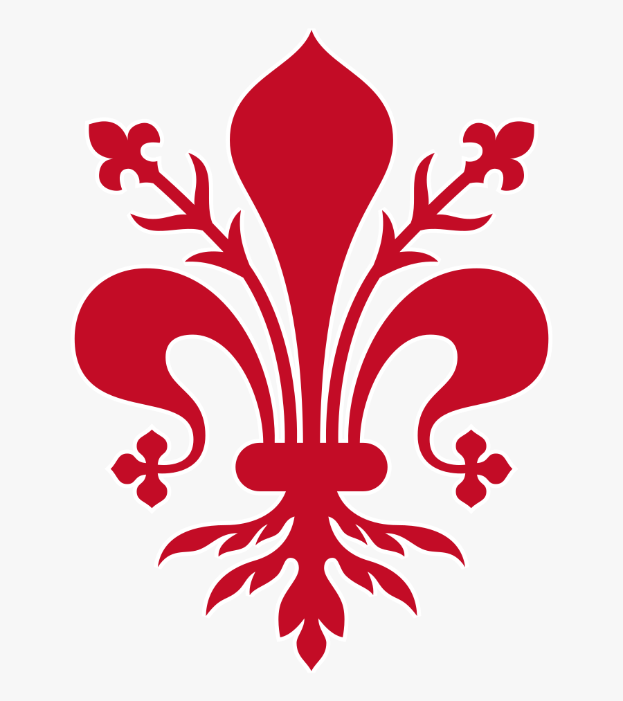 Fleur De Lis Of Florence - Fleur De Lis Florence, Transparent Clipart