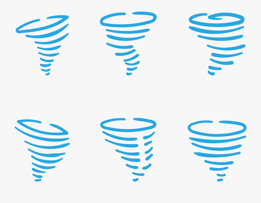 The Tap Dot Arcader Tornado Euclidean Vector Clip Art - Remolino Vector, Transparent Clipart