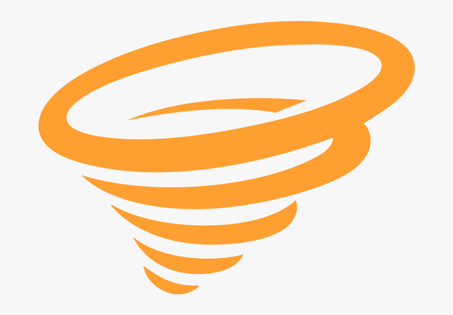 Tornado Silhouette Clipart , Png Download - Illustration, Transparent Clipart