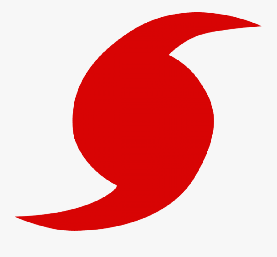 Tornado Symbol Clipart - Weather Channel Hurricane Symbol, Transparent Clipart