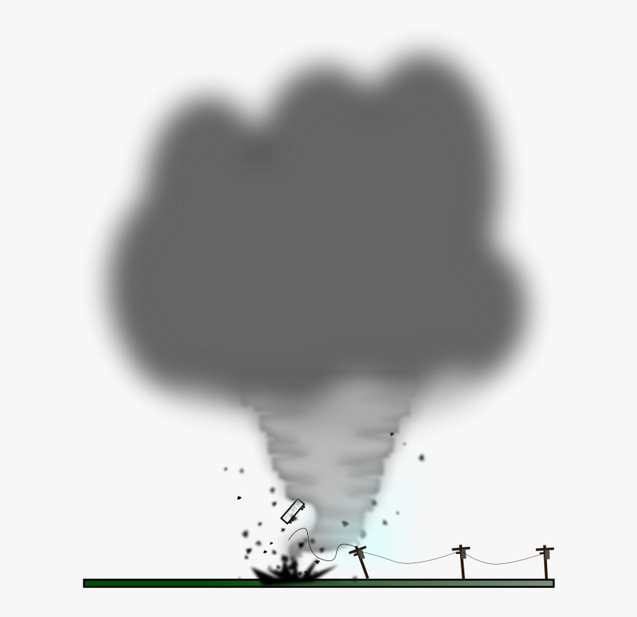 Tornado - Clip Art, Transparent Clipart