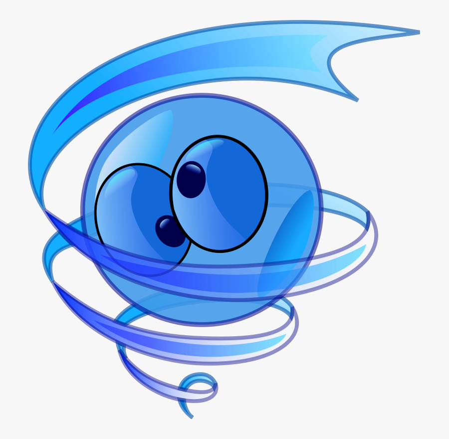 Tornado Clipart Whirl - Air Clip Art, Transparent Clipart