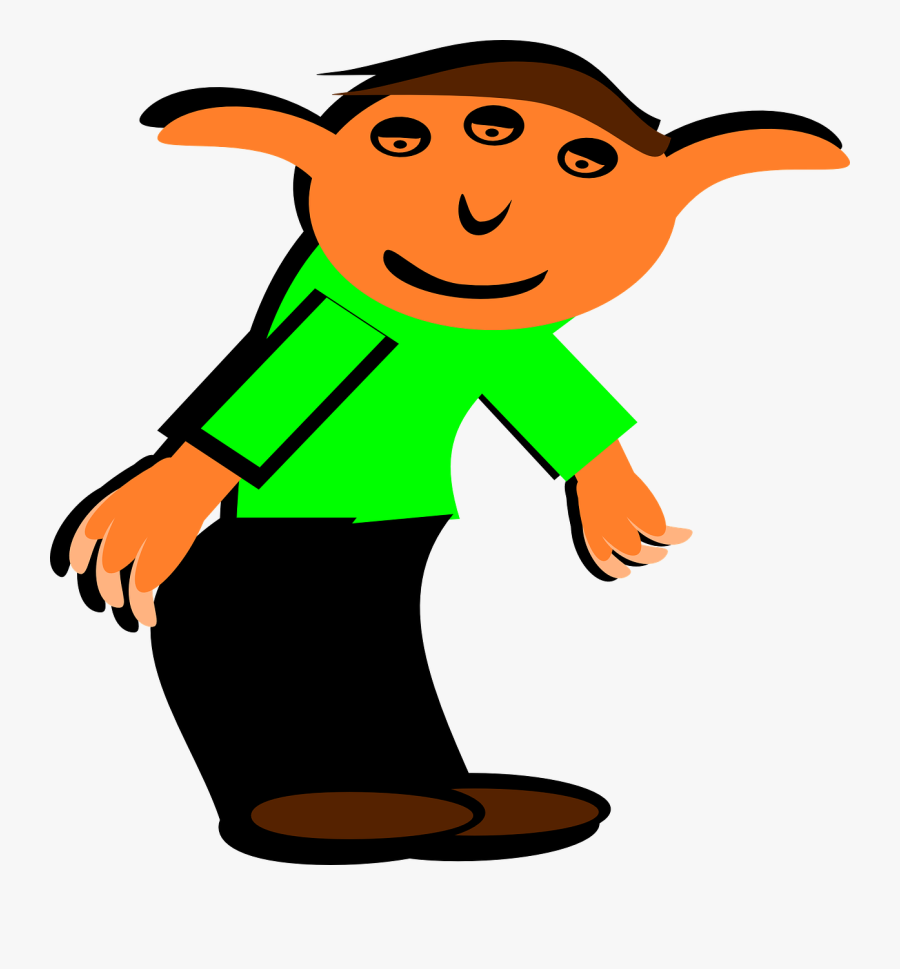 Elf - Elf Cartoon, Transparent Clipart