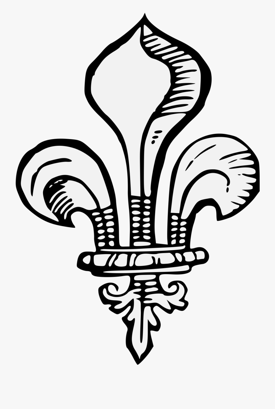 Fleur De Lys Vintage Png , Free Transparent Clipart - ClipartKey