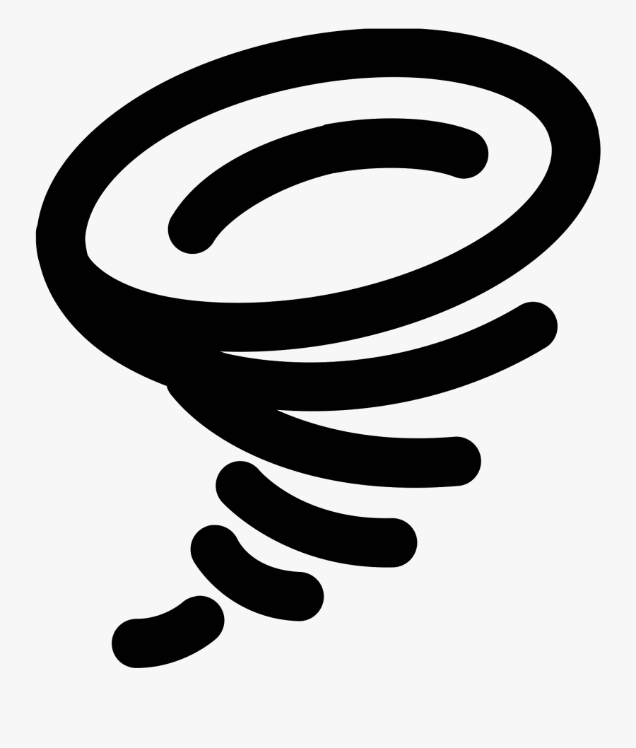 Twister Clipart Dust Storm - Tornado Png Icon, Transparent Clipart