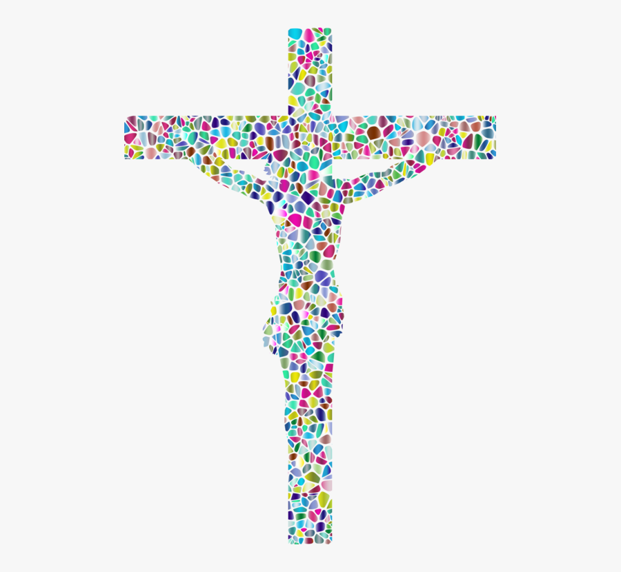 Cross Clipart Easter - Transparent Easter Eggs With Cross, Transparent Clipart