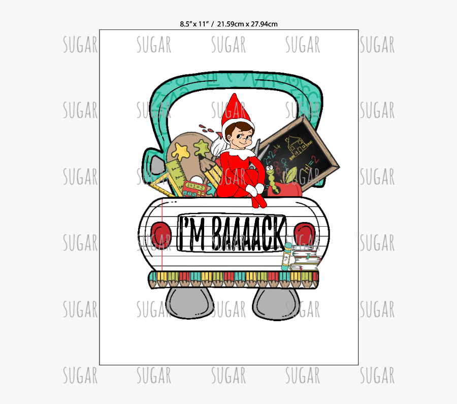 Elf On Shelf - Cartoon, Transparent Clipart