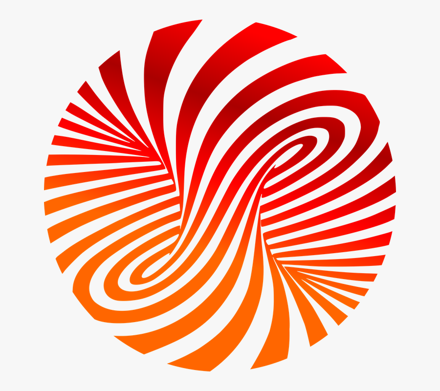 White And Black Swirls, Transparent Clipart