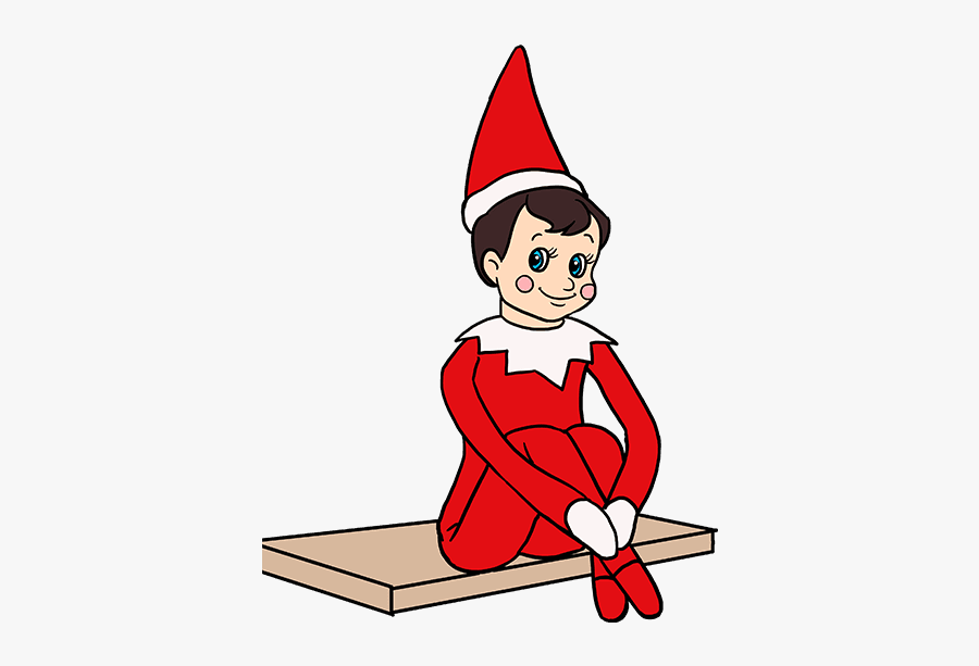 How To Draw The Elf On The Shelf - Drawing, Transparent Clipart