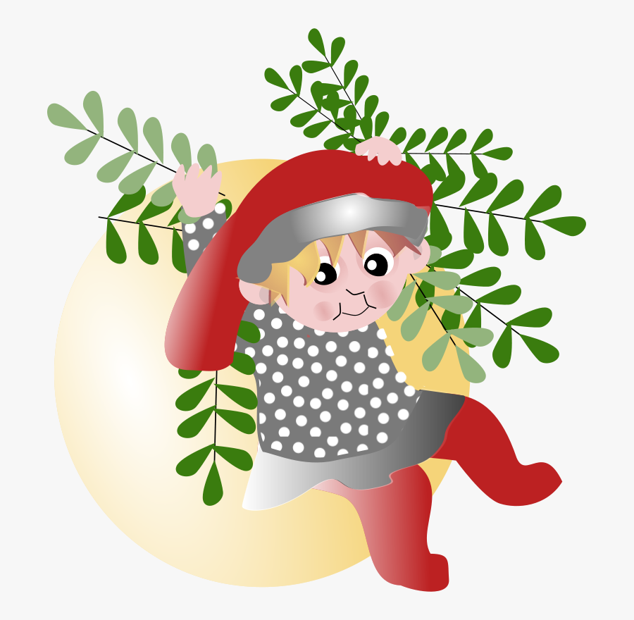 Cartoon Girl With Curly Hair, Transparent Clipart